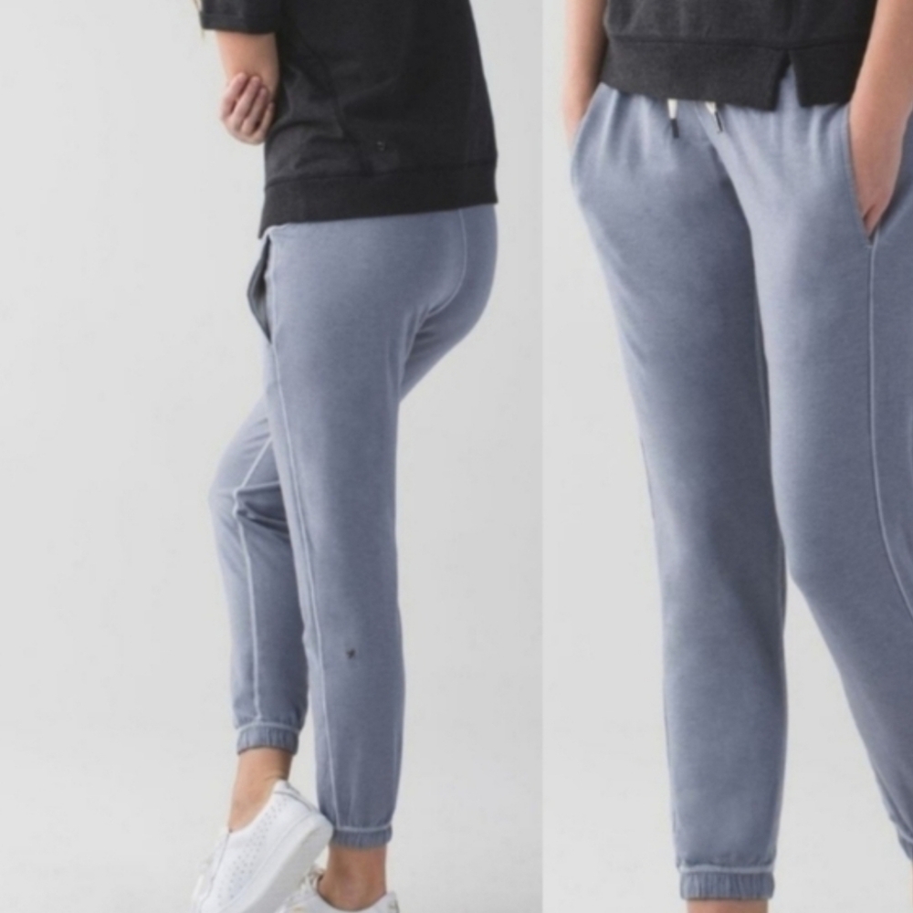 lululemon athletica Womens Slate Blue Joggers